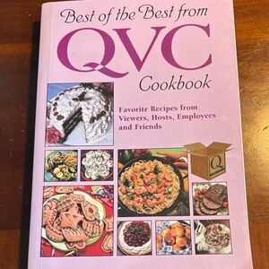 QVC Cookbook, “Best of the Best from QVC” copyright 2002, paperback